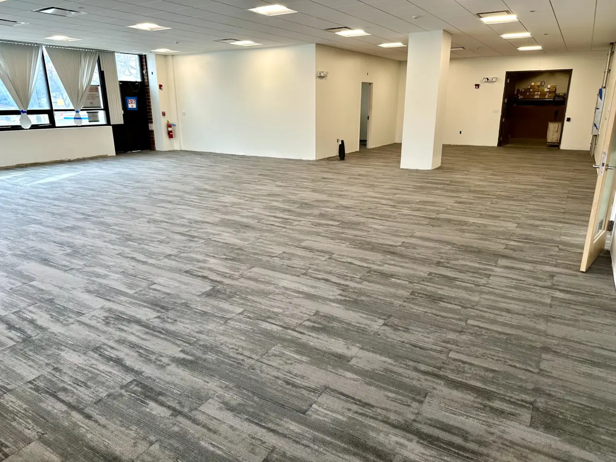 Ceramic tile installation commercial kitchen flooring