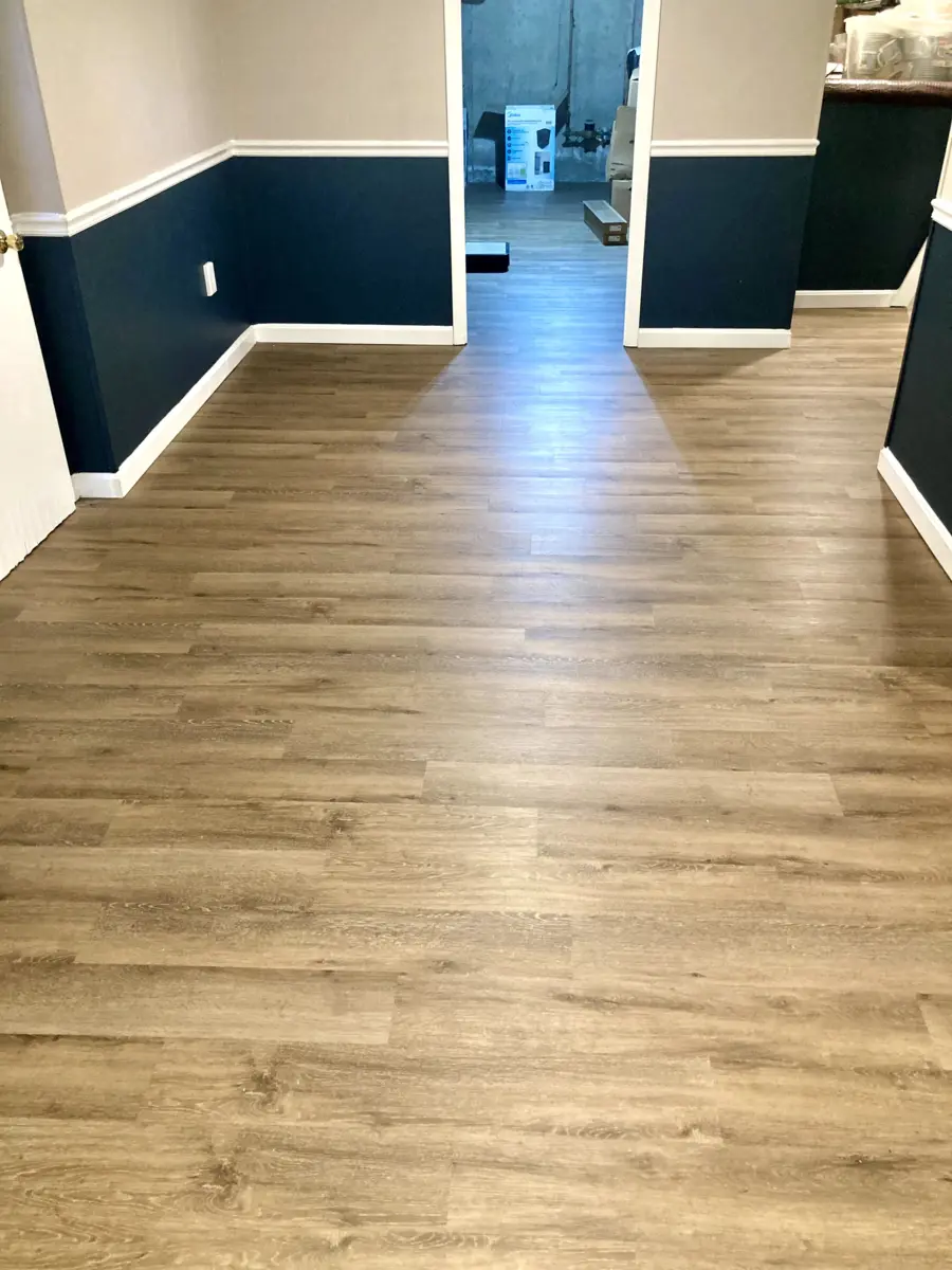 Luxury hardwood flooring installation in Massachusetts home